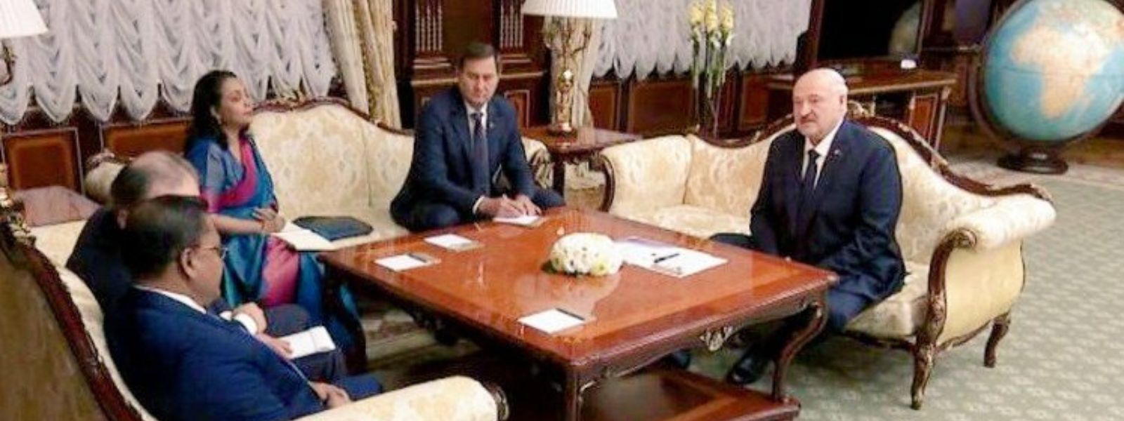 Vijitha Herath Meets Belarus President Lukashenko